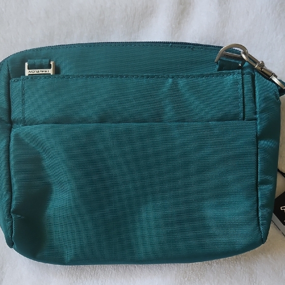 Travelon Teal Crossbody Bag - Picture 3 of 7